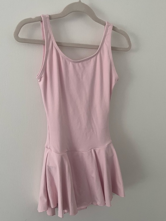 so danca Other - So Danca Ballet Dance Child Tank Dress Leotard Bow on Back Pink Size 2A 12-14